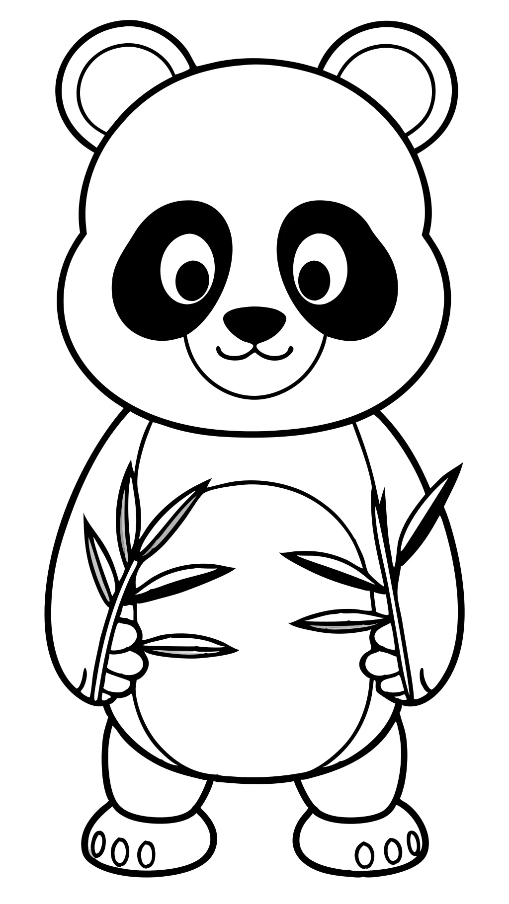 panda coloring pages printable